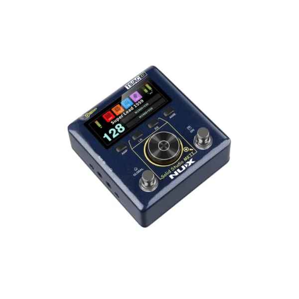 NUX Solid Studio MKII Effect Pedal CYBER IR™ Stereo Amp & Cab Modeler – Dual IR Engine  TSAC-4K Simulation  Ultra-Low Latency - Image 6