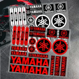 Vinyl Motorcycle Sticker YAMAHA stickers logo decal YAMAHAS Bike Helmet car MT 07 09 R1 R3 R6 NMAX TMAX XMAX TENERE 700 JOG