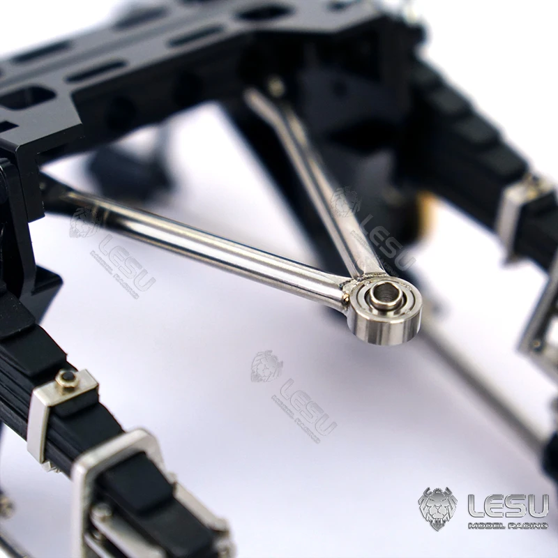 LESU RC Parts Metal Rear Suspension for Differential Axles 1/14 RC Tractor Truck Hydraulic Dumper Remote Control Car Toy TH18267 - Image 4