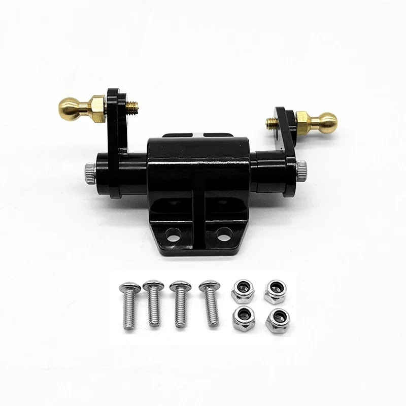 Metal Upgrade Steering Gear Bearing Assembly Steering Mount for Tamiya 1/14 RC Truck Tractor Car Upgrades Parts - Image 3