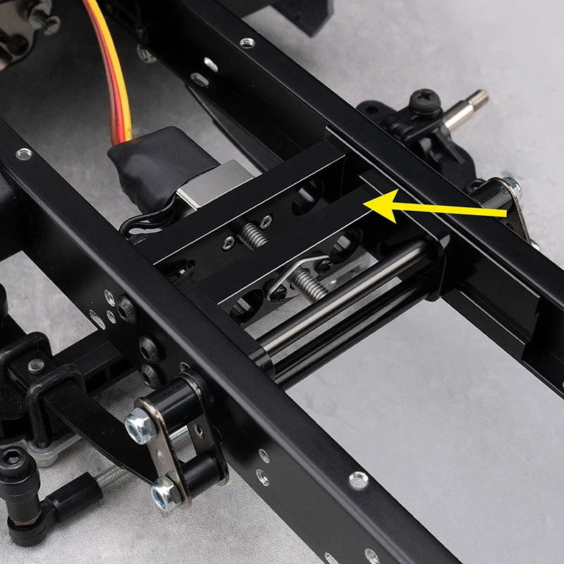 770S RC Truck Metal Axle Lifting System  Lift Axle for 1/14 Tamiya SCANIA 770S 8X4 56371 Car  Upgrade Parts - Image 6