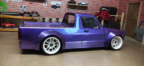 1/10 PC RC shell body Caddy MK1 190mm width Pickup trucks car Transparent shell body for turing Dirft mst yokomo hpi hsp - Image 4