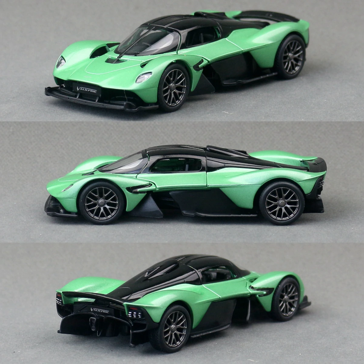 KiNSMART Toy Car Model 1/36 Aston Martin Valkyrie Diecast Alloy Miniature Pull Back Vehicle Collection Gift For Children Boy - Image 5