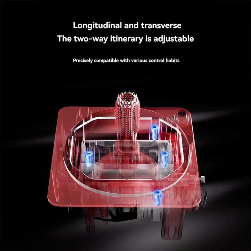 Red: NEW-For TX16S MKII For TX15 BOXER Compatible 22PCS AG02 CNC Hall Gimbals Two-Way Adjustable Metal Hall Joystick Remote Control - Image 3