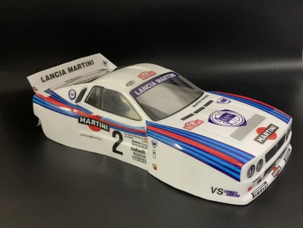 WHITE: 1/10 Lancia 037 RC Rally Car shell Body 190mm for RC Drift Car 255mm-260mm Wheelbase RC Chassis Tamiya Kyosho Yokomo mst hpi hsp - Image 2