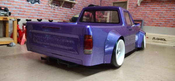 1/10 PC RC shell body Caddy MK1 190mm width Pickup trucks car Transparent shell body for turing Dirft mst yokomo hpi hsp - Image 5