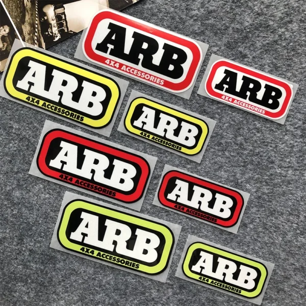 ARB 4X4 Accessories Warning Sticker Off-Road Reflective Decal Decor Car Window Body Motorcycle Motorbike Racer - Image 3