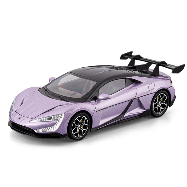 1:24 BYD Look UP U9 Supercar Alloy Die Cast Toy Car Model Sound and Light Children's Toy Collectibles Birthday gift - Image 6