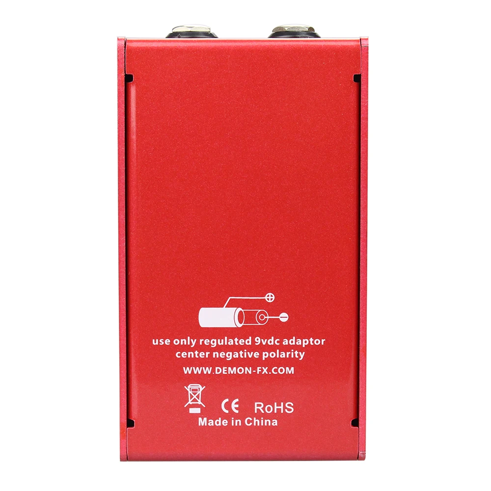 NEW High Quality Demonfx R-Series R4 (Based on G4) Red Channel Preamp/Overdrive/Distortion Pedal - Image 5