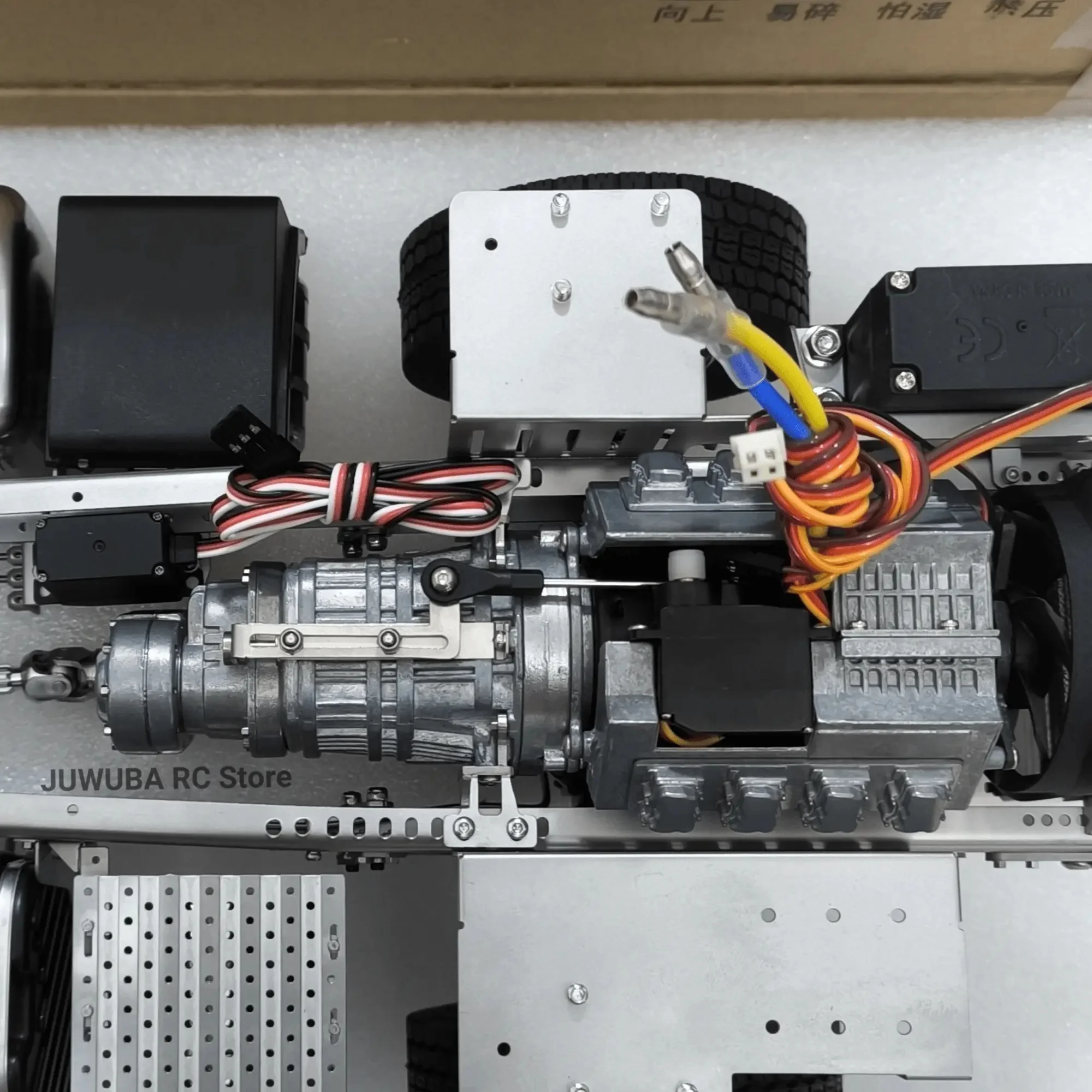 SCALECLUB 1/14 RC 3-speed Gearbox 27T And 35T Motor For Tamiya 1 14 Radio Control Tractor Truck RC Truck Parts Accessories - Image 6