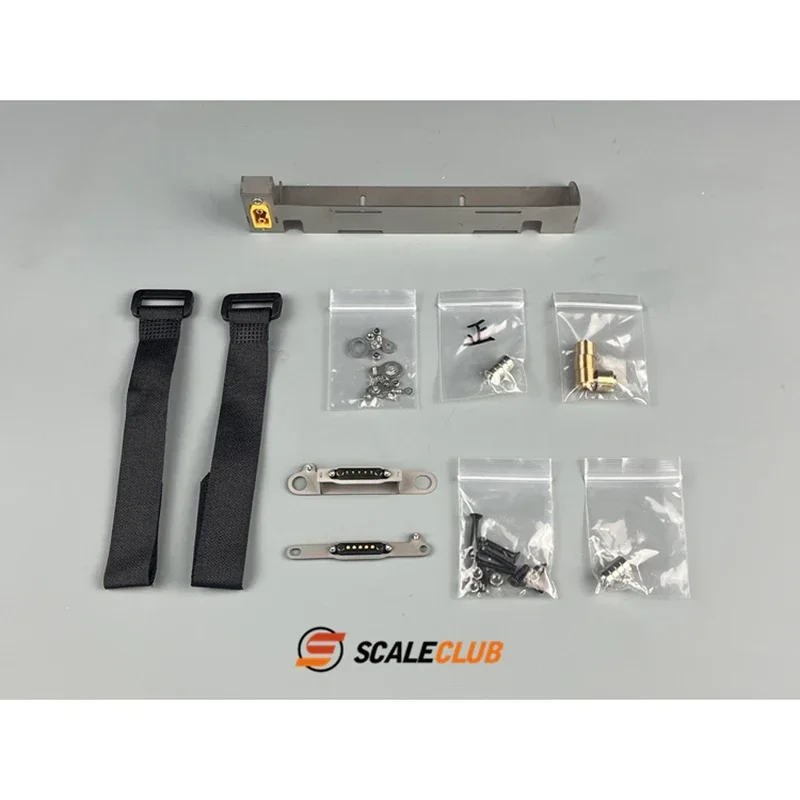 Scaleclub High Roof Body Magnetic Attraction Set for 1/14 Tamiya RC Truck SCANIA 770S 56368 56371 VOLVO FH750 ACTROS Car - Image 2