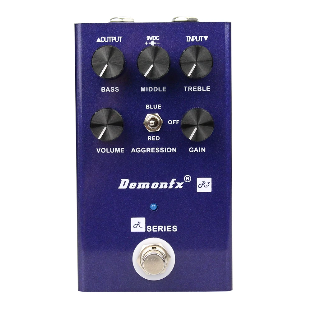 R3: Demonfx R-Series R3 (Based on G3) Red Channel Preamp/Overdrive/Distortion Pedal NEW High Quality