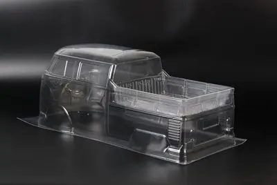 1/10 T1 van bus Pickup RC PC shell body 190mm width light Cup Transparent no painted drift body for RC hsp hpi trax mst Tamiya - Image 3