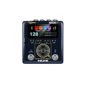 NUX Solid Studio MKII Effect Pedal CYBER IR™ Stereo Amp & Cab Modeler – Dual IR Engine  TSAC-4K Simulation  Ultra-Low Latency