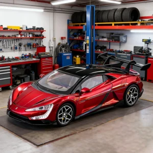 1:24 BYD Look UP U9 Supercar Alloy Die Cast Toy Car Model Sound and Light Children's Toy Collectibles Birthday gift