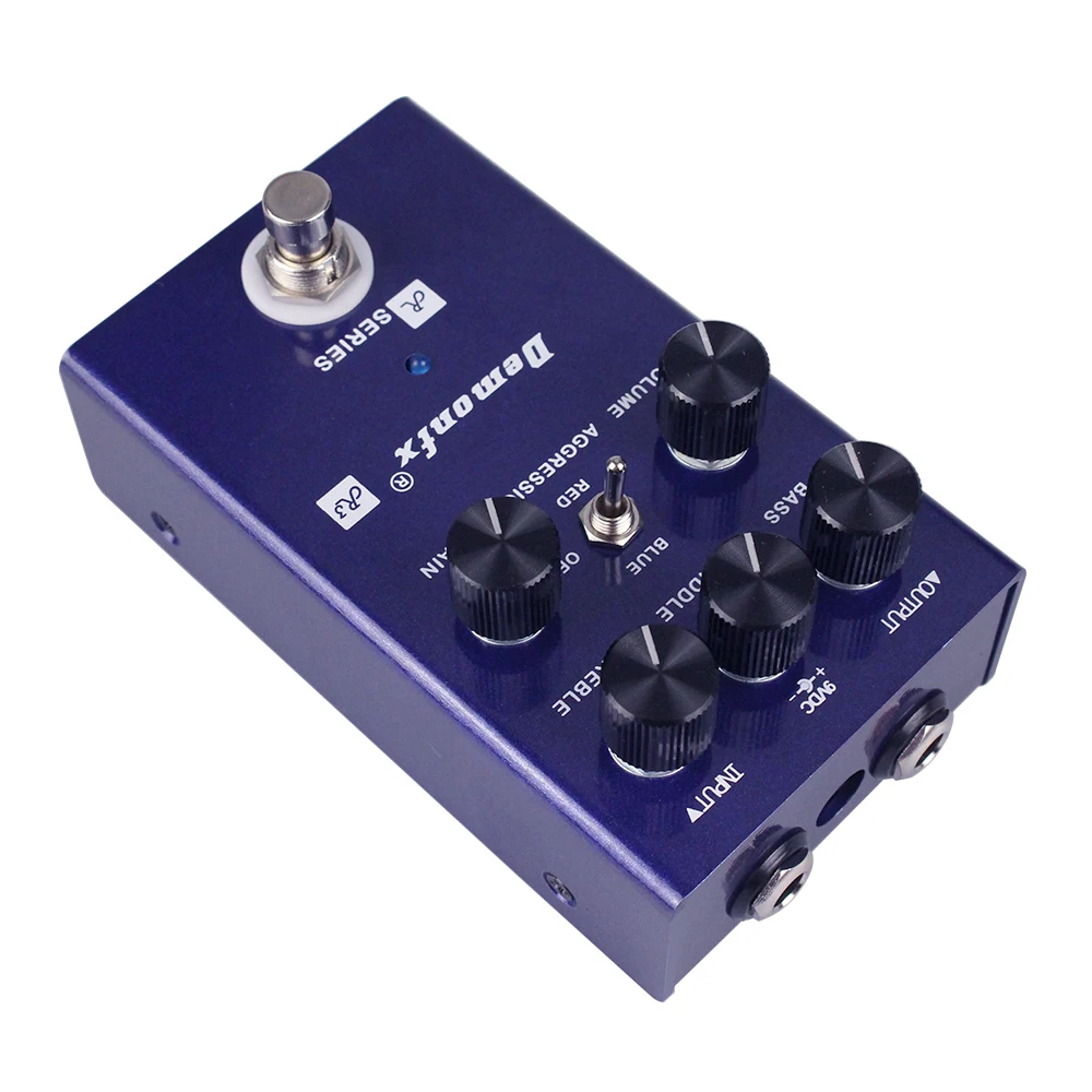 R3: Demonfx R-Series R3 (Based on G3) Red Channel Preamp/Overdrive/Distortion Pedal NEW High Quality - Image 4