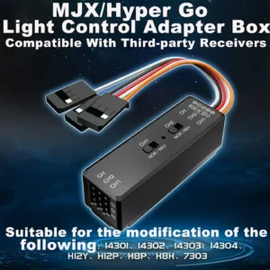 GL26: MJX Hyprg go GL26 Wire Allows the RC CAR Lights Compatible With Third-party Receivers And Can Realize Car Light Linkage