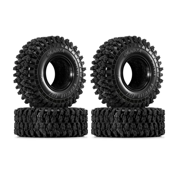 4PCS-T1311: INJORA 70*26mm S5 1.3" Crawler Tires for 1/18 1/24 RC Crawlers (T1311) - Image 7