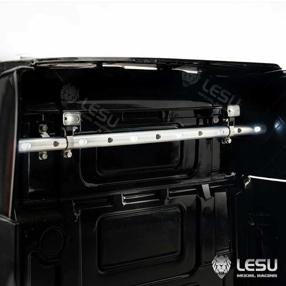 S-1321: LESU RC Truck 1/14 Spotlight Aluminum Alloy LED Light Pole S-1321 For Tamiya 1/14 Rc Tractor Truck Tipper Accessories Parts - Image 5