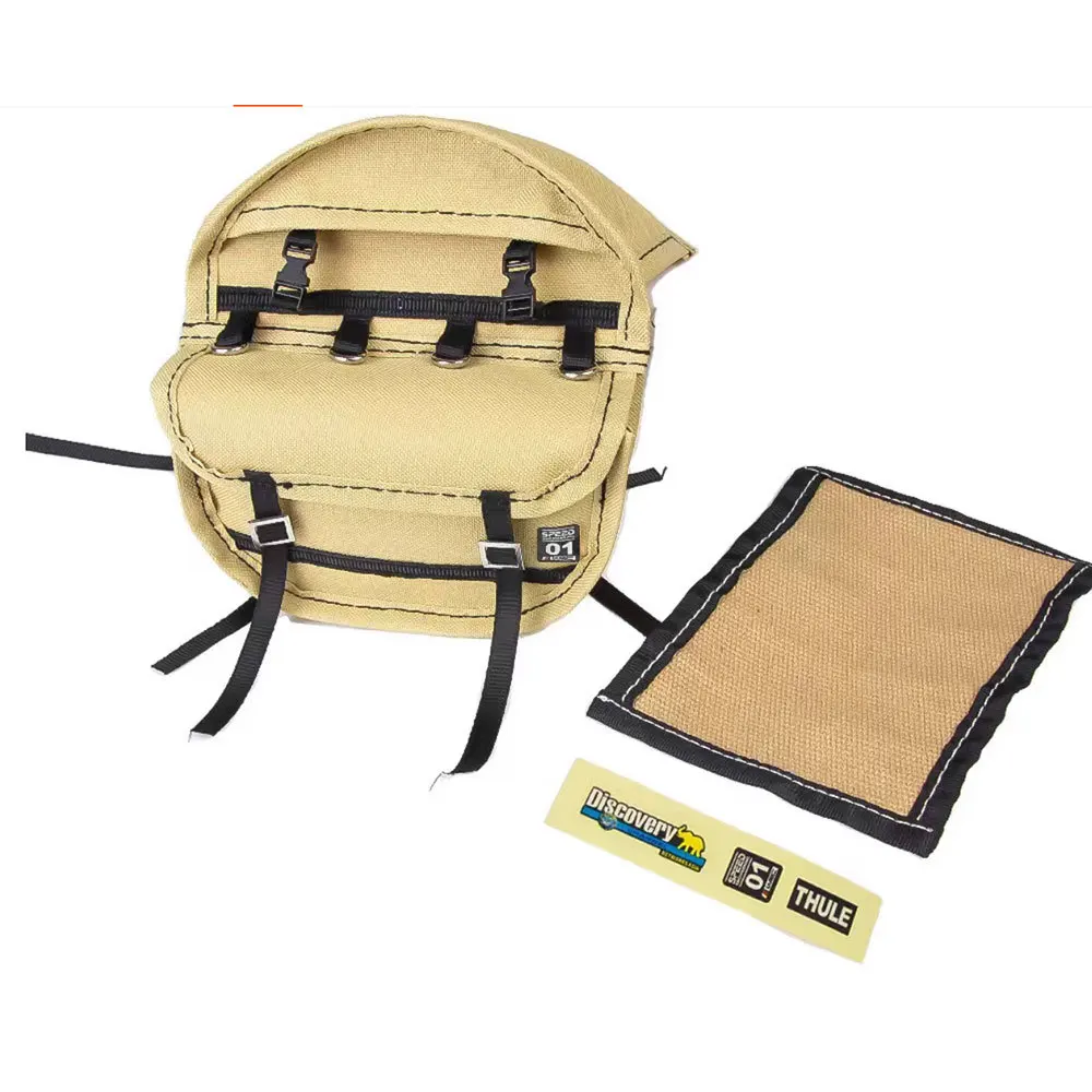 1/8 1/10 RC Spare Tire Cover for Axial SCX10 TRX4 D90 | Realistic Simulation Wheel Storage Bag  - Image 3