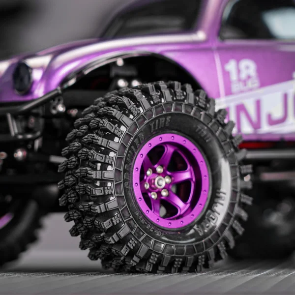 4PCS-T1311: INJORA 70*26mm S5 1.3" Crawler Tires for 1/18 1/24 RC Crawlers (T1311) - Image 6