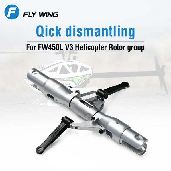 Flywing Quick Release Blade Clamp Applicable to FW450L V3 RC Helicopter Upgrade Parts RC Parts - Image 6