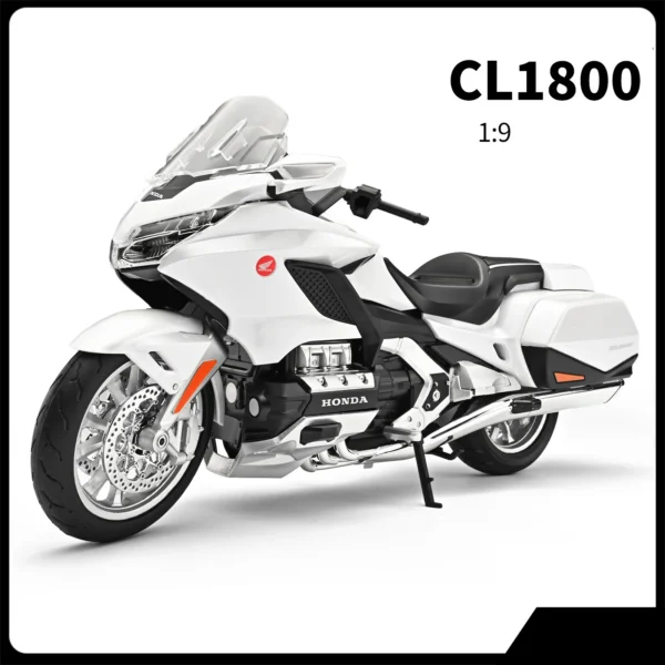 1:9 Honda Gold Wing Tour GL1800 Alloy Die Cast Motorcycle Model Vehicle Collection Sound and Light Off Road Autocycle Toys Car - Image 7
