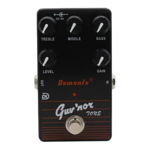 GUVNOR: Demonfx GUVNOR Tone Guitar Effect Pedal Distortion Based on M-SHALL GUV'NOR Pedal