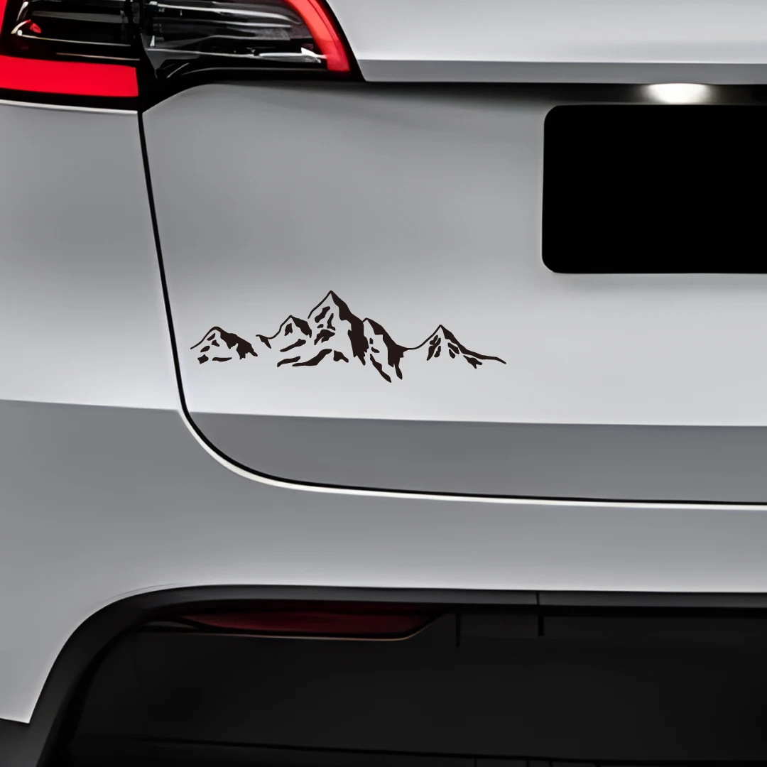 Mountain Die-Cut Vinyl Decal Car Sticker Waterproof Auto Decors On Car Body Bumper Rear Window Laptop Stickerscustomized - Image 9