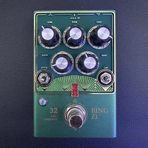 Gervana Bingzi Overdrive Effect Pedal Single block effects TS  SD TIM Drive electric guitar effects - Image 4