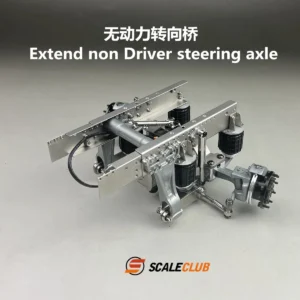 [D] RC 1/14 Truck Rear Axle Extension Chassis Expansion SCALECLUB KZQ-TY-1 For Tamiya Remote Control 1 14 RC Truck Parts Accessories