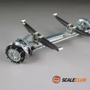 [A] 1/14 Scaleclub Front Axle Unpower Axle Metal Unpowered Brake Caliper For Tamiya Lesu 1 14 Scale RC Truck Parts Accessories