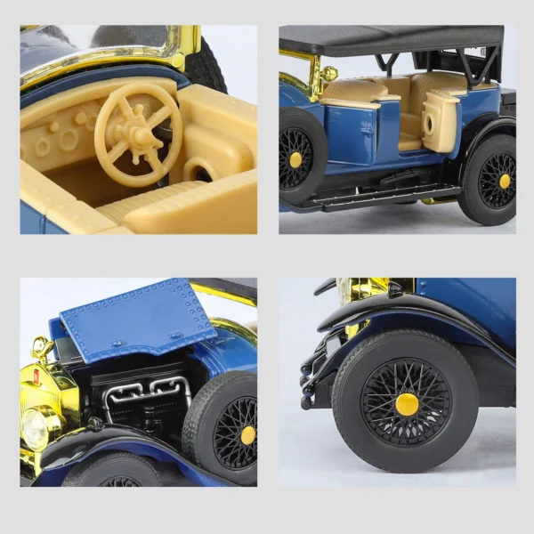1:32 Rolls Royce Phantom I 1925 Alloy Car Diecasts & Toy Vehicles Metal Toy Car Model Sound and light Collection Kids Toy - Image 6