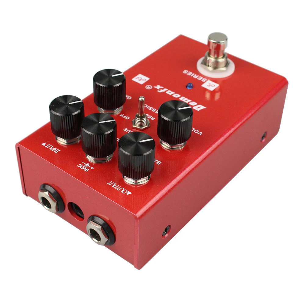 NEW High Quality Demonfx R-Series R4 (Based on G4) Red Channel Preamp/Overdrive/Distortion Pedal - Image 3