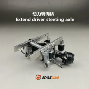 [E] RC 1/14 Truck Rear Axle Extension Chassis Expansion SCALECLUB KZQ-TY-1 For Tamiya Remote Control 1 14 RC Truck Parts Accessories