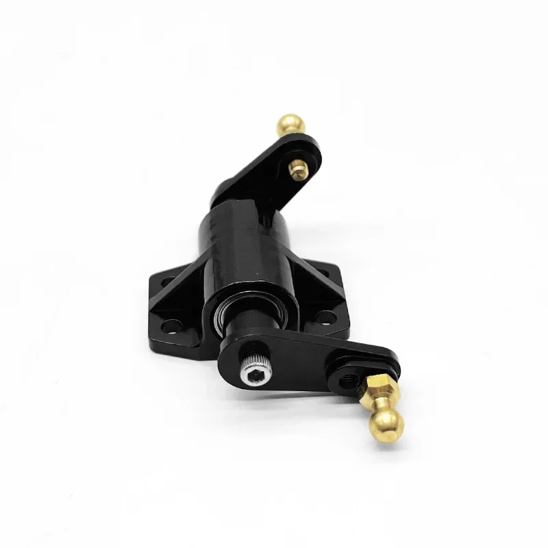 Metal Upgrade Steering Gear Bearing Assembly Steering Mount for Tamiya 1/14 RC Truck Tractor Car Upgrades Parts - Image 4