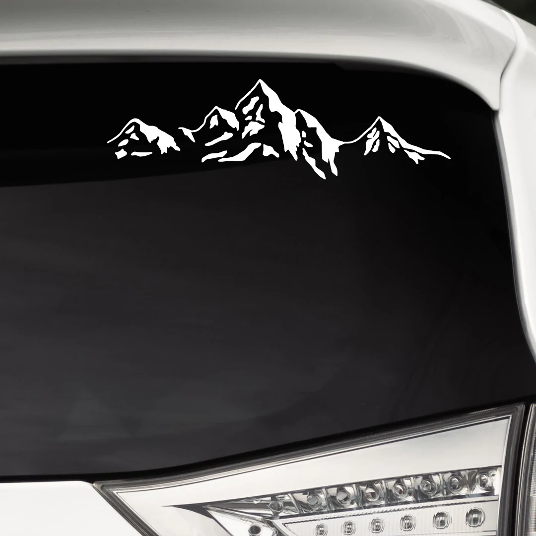 Mountain Die-Cut Vinyl Decal Car Sticker Waterproof Auto Decors On Car Body Bumper Rear Window Laptop Stickerscustomized - Image 4