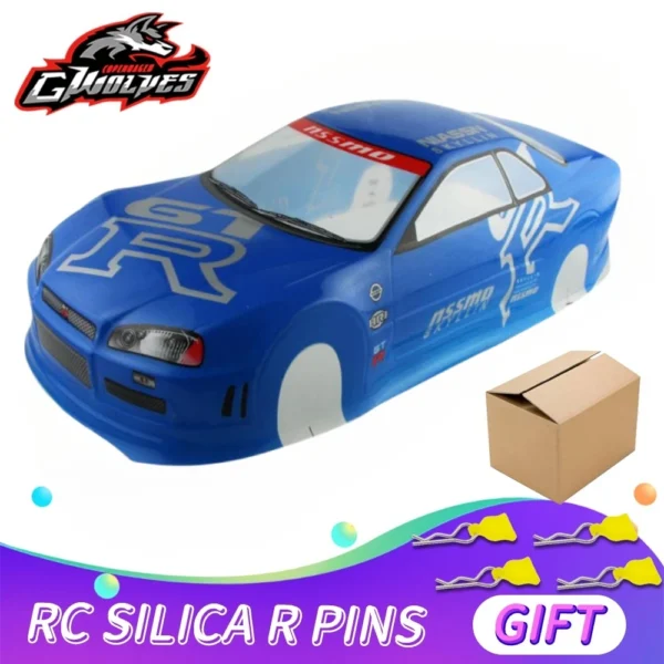 1/10 RC Car Body Shell 190/195/200mm Width PVC RC Shell 257/260mm Wheelbase For RC Hobby Drift Touring hsp yokomo MST TAMIYA - Image 12