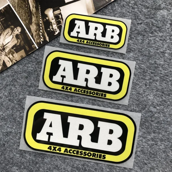 ARB 4X4 Accessories Warning Sticker Off-Road Reflective Decal Decor Car Window Body Motorcycle Motorbike Racer - Image 10