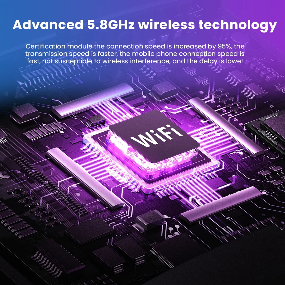 2025 Wireless CarPlay Android Auto Adapter USB Dongle Smart Mini Box Plug And Play 5G WIFI Bluetooth For 98% Wired Carplay Cars - Image 7