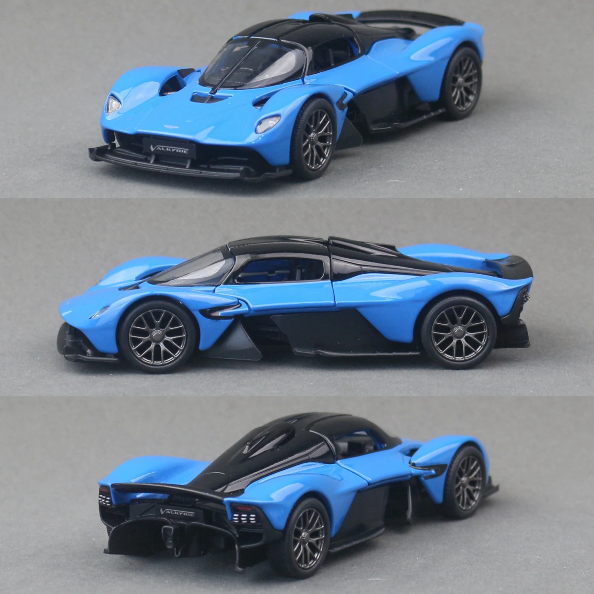 KiNSMART Toy Car Model 1/36 Aston Martin Valkyrie Diecast Alloy Miniature Pull Back Vehicle Collection Gift For Children Boy - Image 4