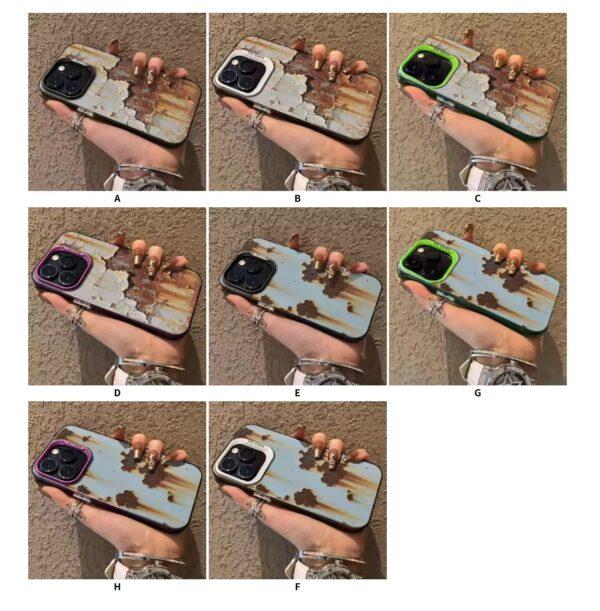 Retro Industrial Style Rusty Phone Case for IPhone 16 15 14 13 12 11 Pro Max Mini X XR XSMAX 8 7 Plus Anti Fall Matte Back Cover - Image 5