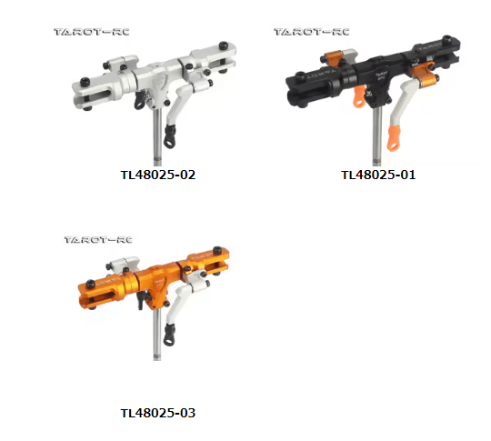 Tarot Helicopter Parts 450 Dfc Split Locking Main Rotor Head Assembly Set Tl48025-01 Black Tl48025-02 Silver Tl48025-03 Orange - Image 5