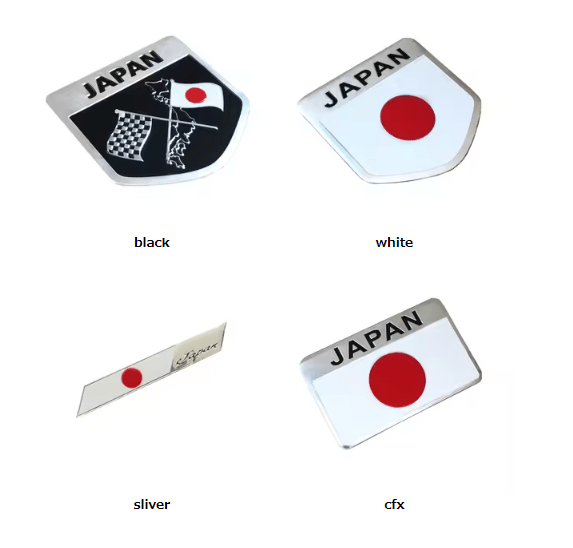 Japan Japanese Flag Shield Emblem Metal Badge Car Truck Motorcycle Body Bumper Garnish Styling Sticker Car Accessories - Image 5