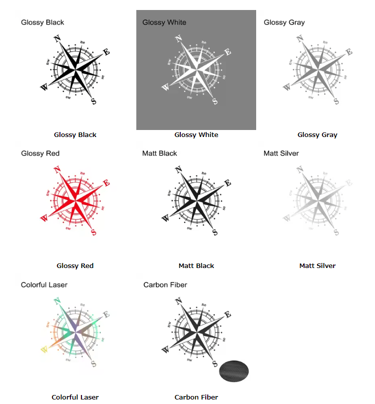 Creative Compass Styling Decor Stickers for Car Camper Van Bus Caravan Motorhome SUV Pickup Cargo Caravan Vinyl Camping Decals - Image 5