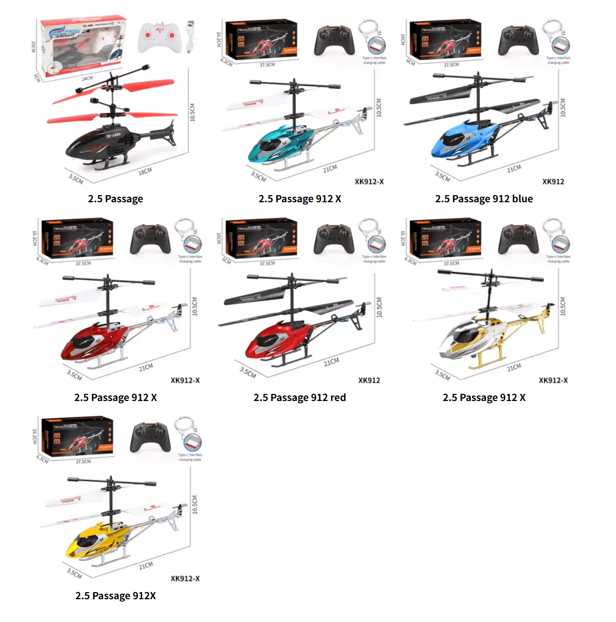 3.5 Pass Remote Control Airplane USB Charging Helicopter with LED Light Wireless RC Aircraft Birthday Toy Children Birthday Gift - Image 5