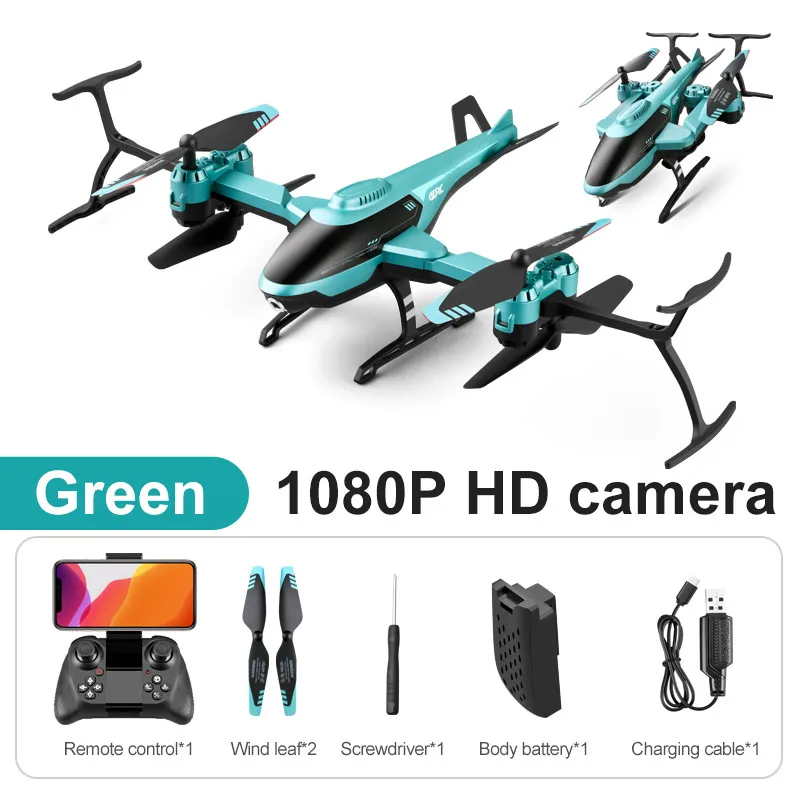 color blue 4DRC New V10 RC Mini Drone 4k profesional HD Camera WIFI Fpv Drones With Camera 1080P HD RC Helicopters Quadcopter Dron Toys - Image 7