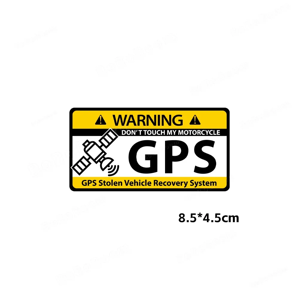 Reflective Motorcycle Sticker GPS Tracking Alarm Decal Decor Body Fuel Tank Racing Laptop Phone Luggage Diary Waterproof Sticker - Image 9