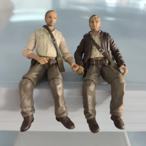 1pcs 10cm Cartoon anime Indiana Jones Action Figures Model decoration Dolls kids PVC education model for collection toys