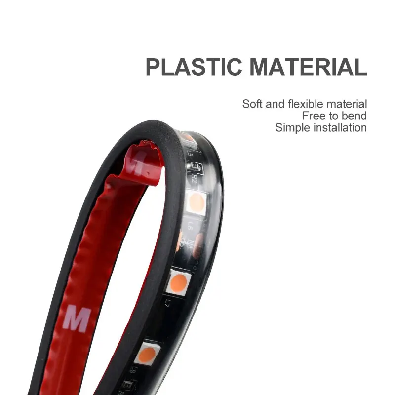 New LED Car Interior Ambient Foot Strip Light Kit Backlight 5V USB Auto Decorative Atmosphere Neon Lamp Vehicle Accessories - Image 7